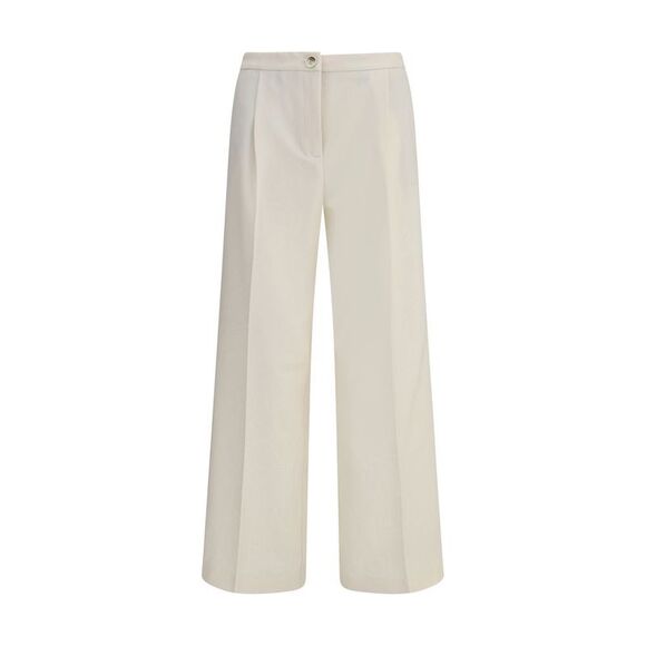 Cruna Cora Wide Leg Pants Women Cream Jeans & Pants